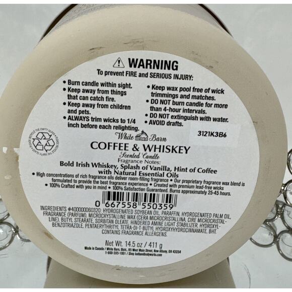 ALL NEW Coffee & Whiskey 3-Wick Candle 25-45 burn hours 14 oz Bath & Body Works - Picture 5 of 5